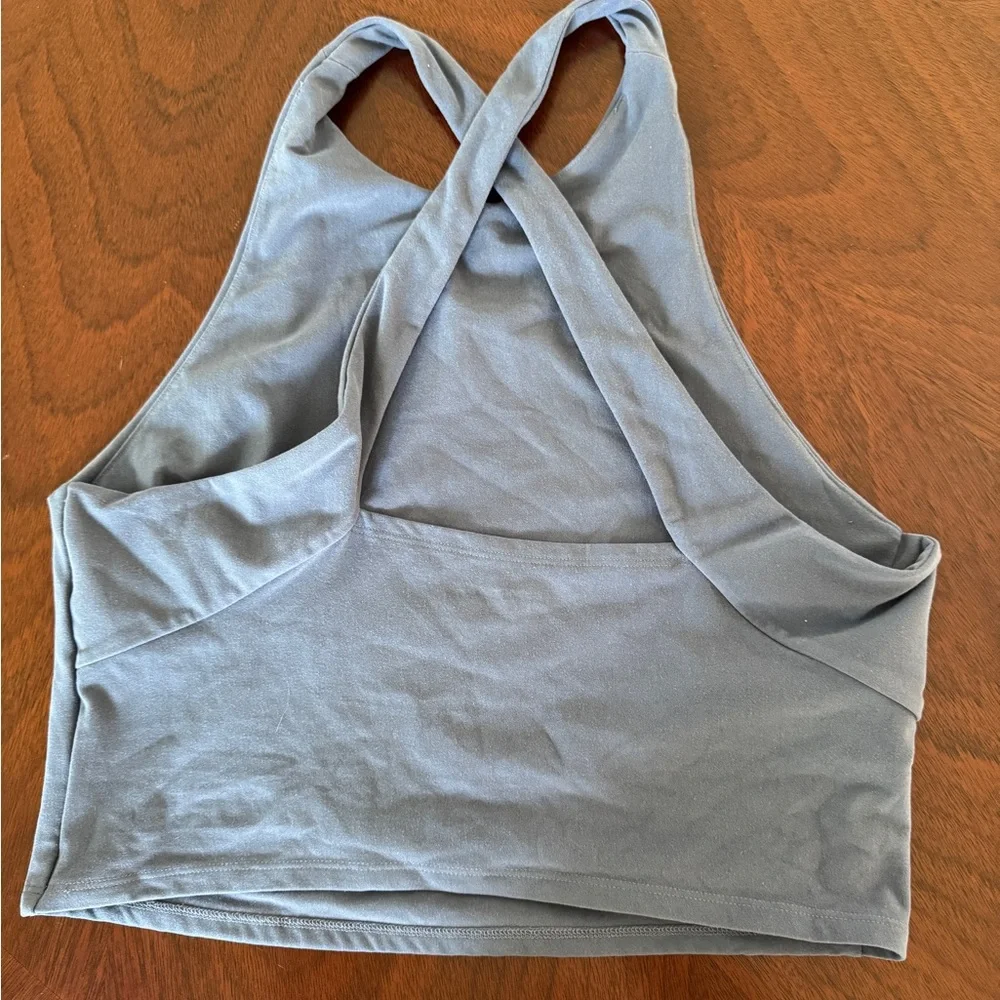 Abercrombie & Fitch Charcoal Halter Top - Picture 2 of 4
